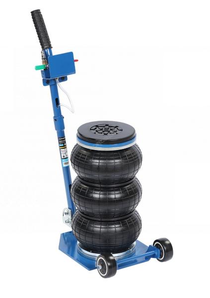 Домкрат подкатной, пневматический, 3 т N023