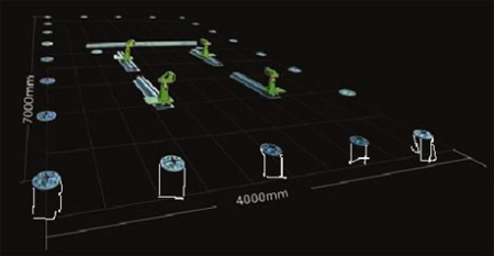 Рихтовочный напольный стапель NS-16MA (AUTOSTAPEL)
