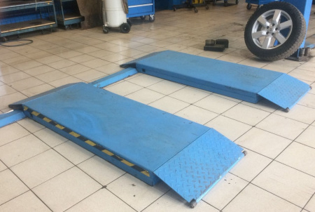 Ножничный электрогидравлический подъемник TS-1113